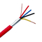 کابل قرمز ضد سایش برای سیستم اعلام حریق 1mm2 مواد مس PVC